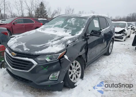 2018 Chevrolet Equinox Lt z USA, uszkodzony, nr VIN 3GNAXJEV9JS649131